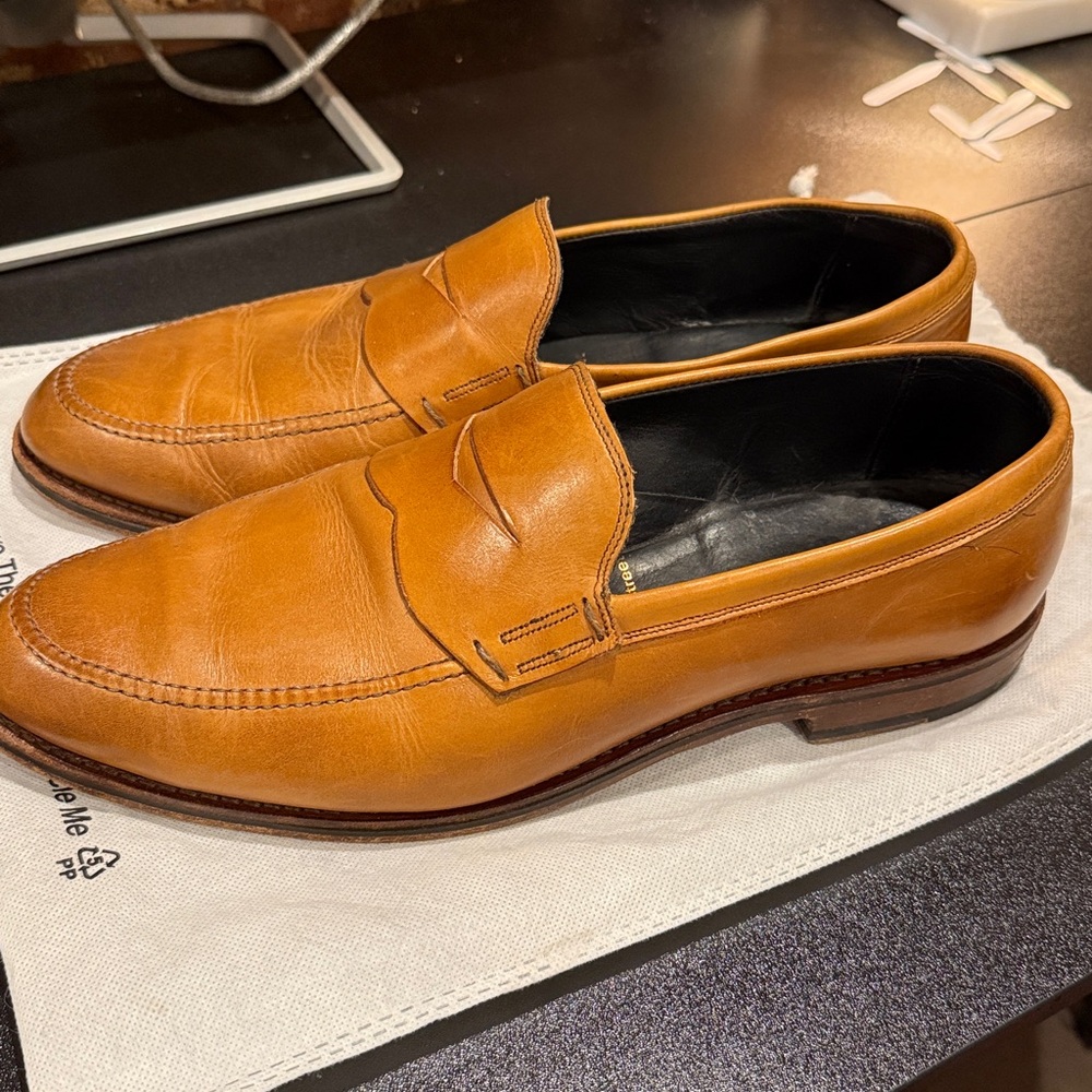 Allen Edmonds Tan Leather Loafers